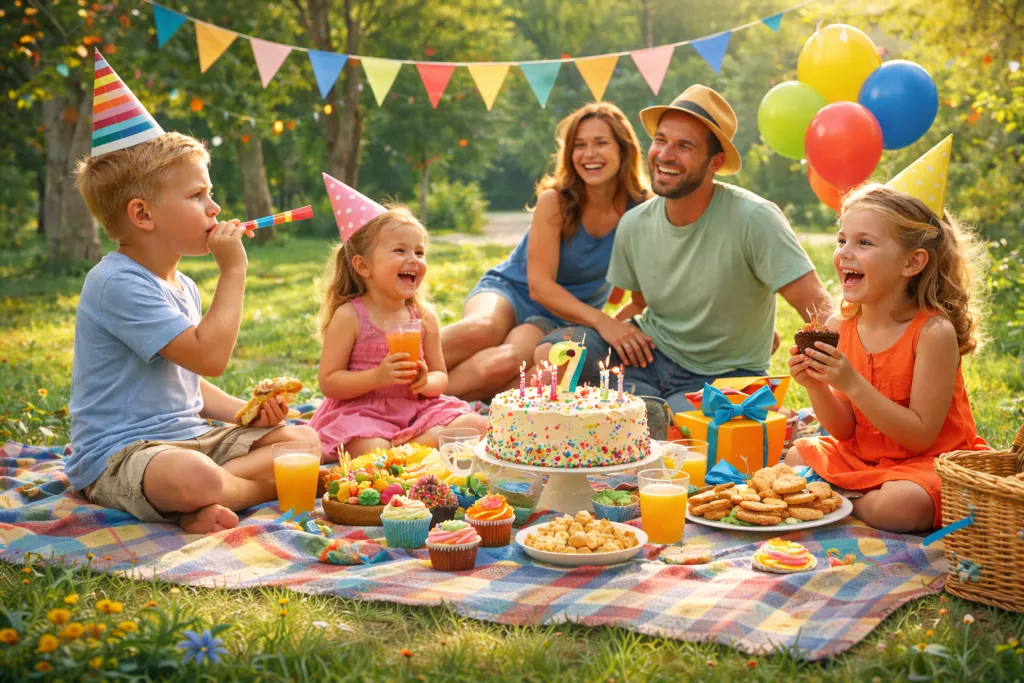 Pique-nique anniversaire en location à La Réunion